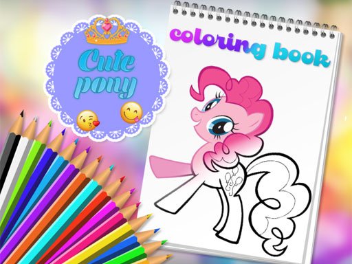 Play Cute Pony Coloring Book Now!