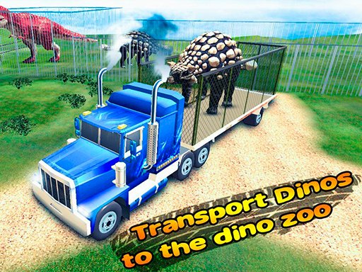 Play Transport Dinos To The Dino Zoo Now!