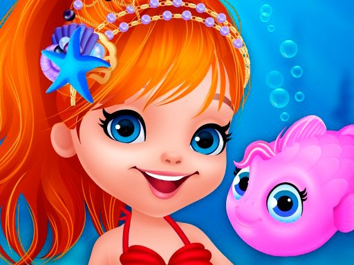 Play Cute Mermaid Dress Up Now!