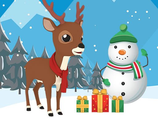 Play Christmas Deer Jigsaw Now!