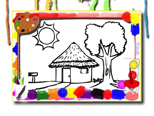 Play House Coloring Book Now!