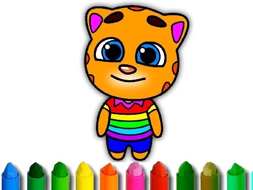Play Talking Tom Coloring Book Now!