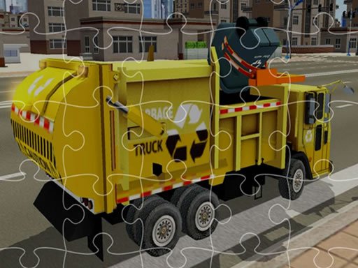 Play Garbage Trucks Jigsaw Now!