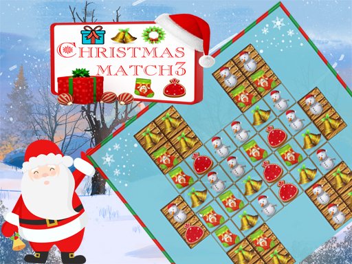 Play Christmas Match 3 Deluxe Now!