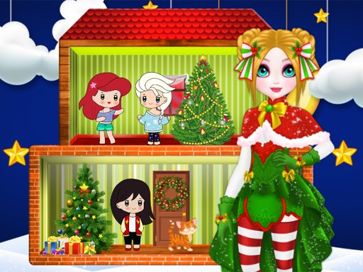 Play Christmas Puppet Princess House Now!