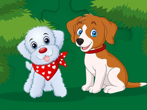 Play Cute Puppies Jigsaw Now!
