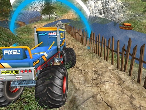 Play Monster Truck Offroad Driving Mountain Now!