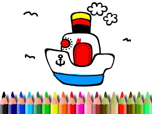 Play BTS Boat Coloring Now!