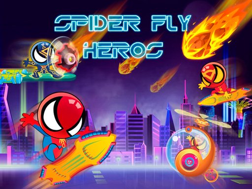Play Spider Fly Heros Now!