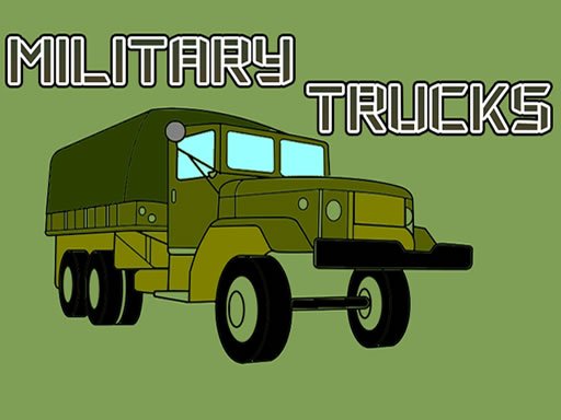Play Military Trucks Coloring Now!