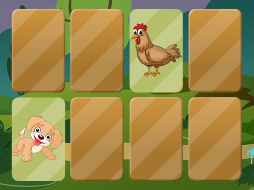 Play Domestic Animals Memory Now!