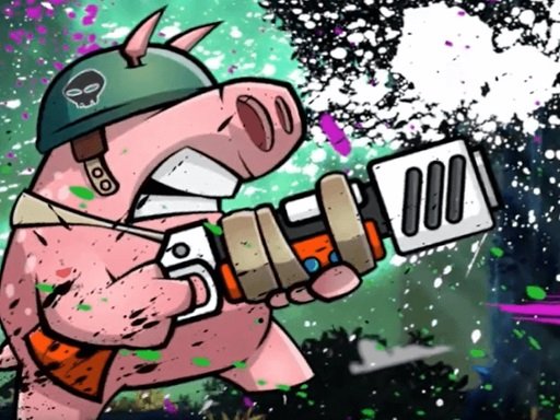 Play Piggy soldier super adventure Now!