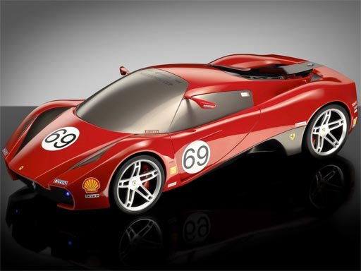 Play Super Cars Ferrari Puzzle Now!