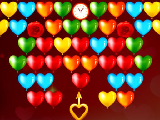 Play Bubble Shooter Valentines Now!