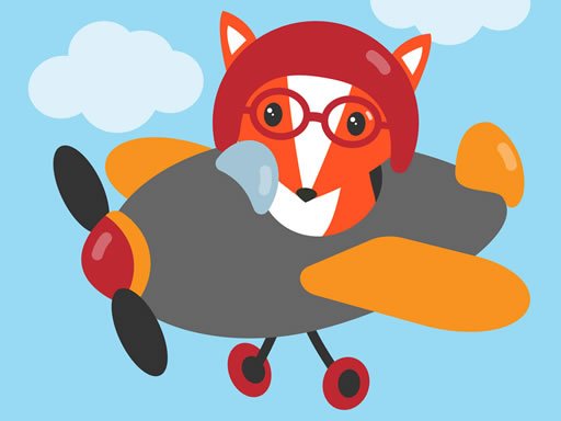 Play Cute Planes Coloring Now!