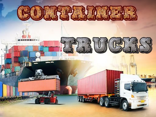 Play Container Trucks Jigsaw Now!