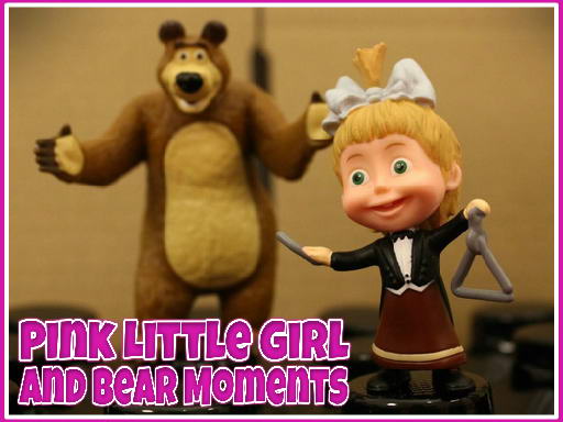 Play Pink Little Girl and Bear Moments Now!