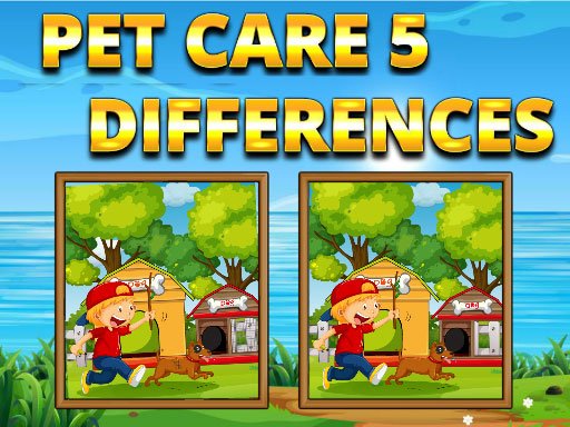 Play Pet Care 5 Differences Now!