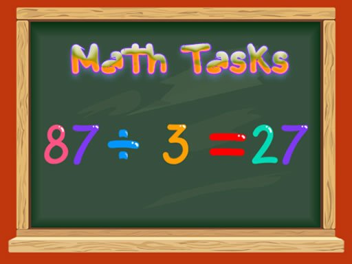 Play Math Tasks -True or False Now!