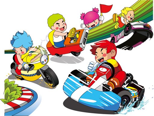 Play Cartoon Kart Puzzle Now!