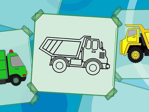 Play Truck Coloring Book Now!