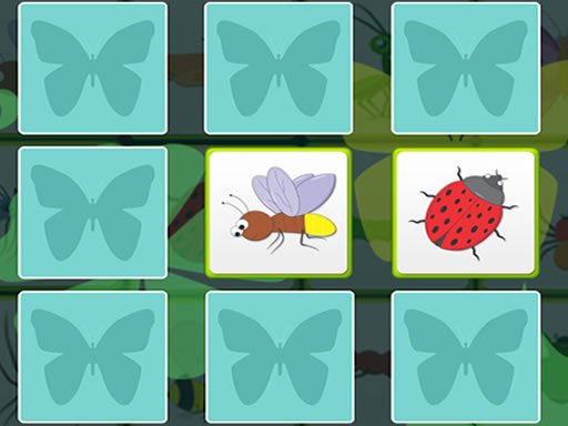 Play Kids Memory - Insects Now!