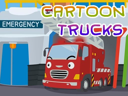Play Cartoon Trucks Jigsaw Now!