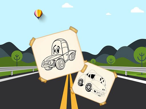 Play Funny Cars For Kids Coloring Now!