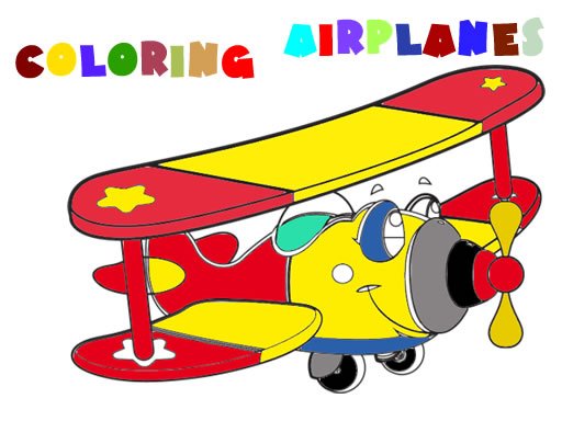 Play Coloring Book- Airplane V 2.0 Now!