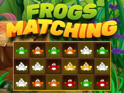 Play Frogs Matching Now!