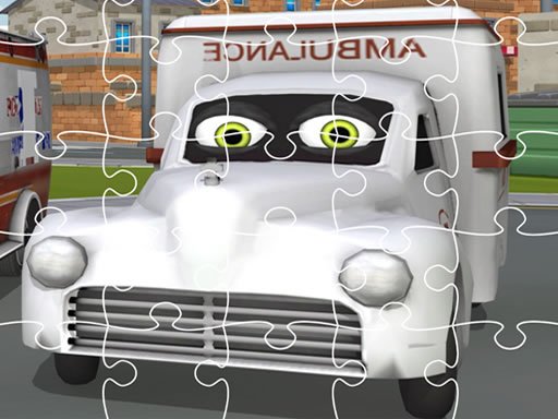 Play Ambulance Trucks Jigsaw Now!