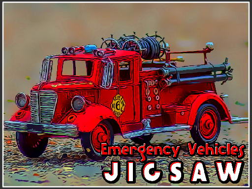 Play Emergency Vehicles Jigsaw Now!