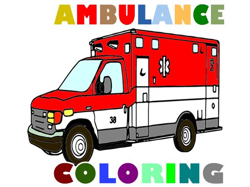 Play Ambulance Trucks Coloring Pages Now!
