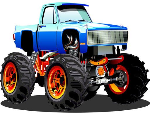 Play Monster Truck Puzzle Now!