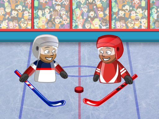 Play Puppet Hockey Battle Now!