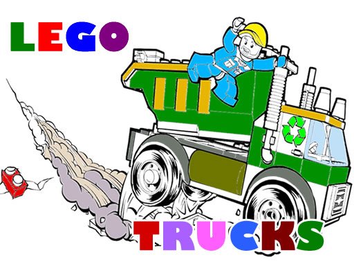 Play Lego Trucks Coloring Now!