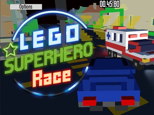 Play Lego Superhero Race Now!