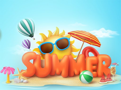 Play Happy Summer Jigsaw Puzzle Now!