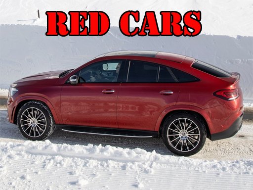 Play Red GLE Coupe Cars Puzzle Now!