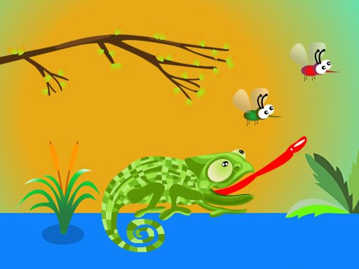 Play Hungry Chameleon Now!