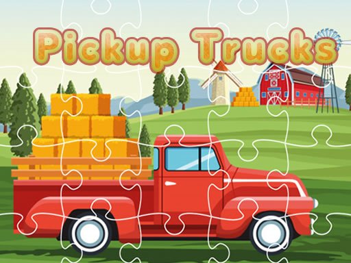 Play Pickup Trucks Jigsaw Now!