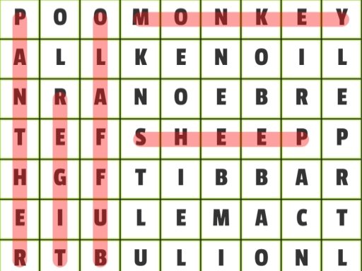 Play Animals Word Search Now!