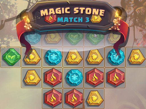 Play Magic Stone Match 3 Deluxe Now!