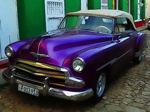 Play Cuban Vintage Cars Jigsaw Now!