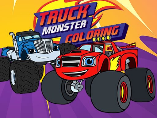 Play Blaze Monster Truck Coloring Book Now!