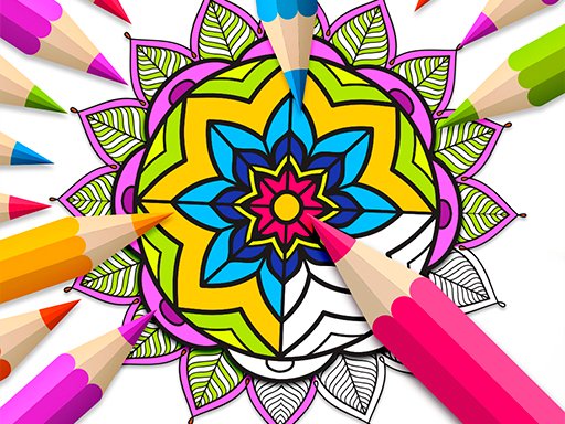 Play Mandala Coloring Book Now!