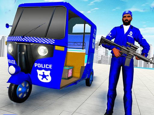 Play Police Auto Rickshaw Drive Now!