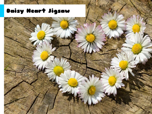 Play Daisy Heart Jigsaw Now!