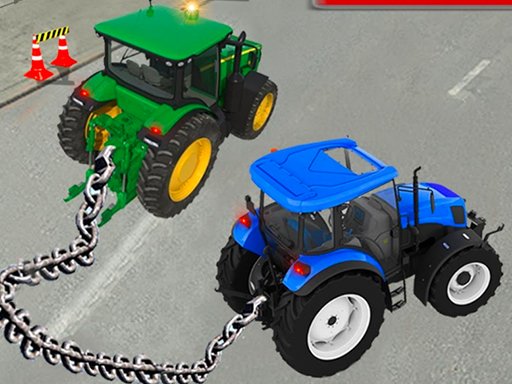 Play Chained Tractor Towing Simulator Now!
