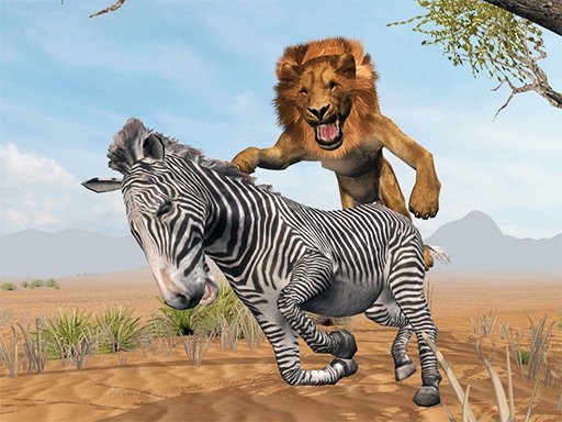 Play Lion King Simulator: Wildlife Animal Hunting Now!